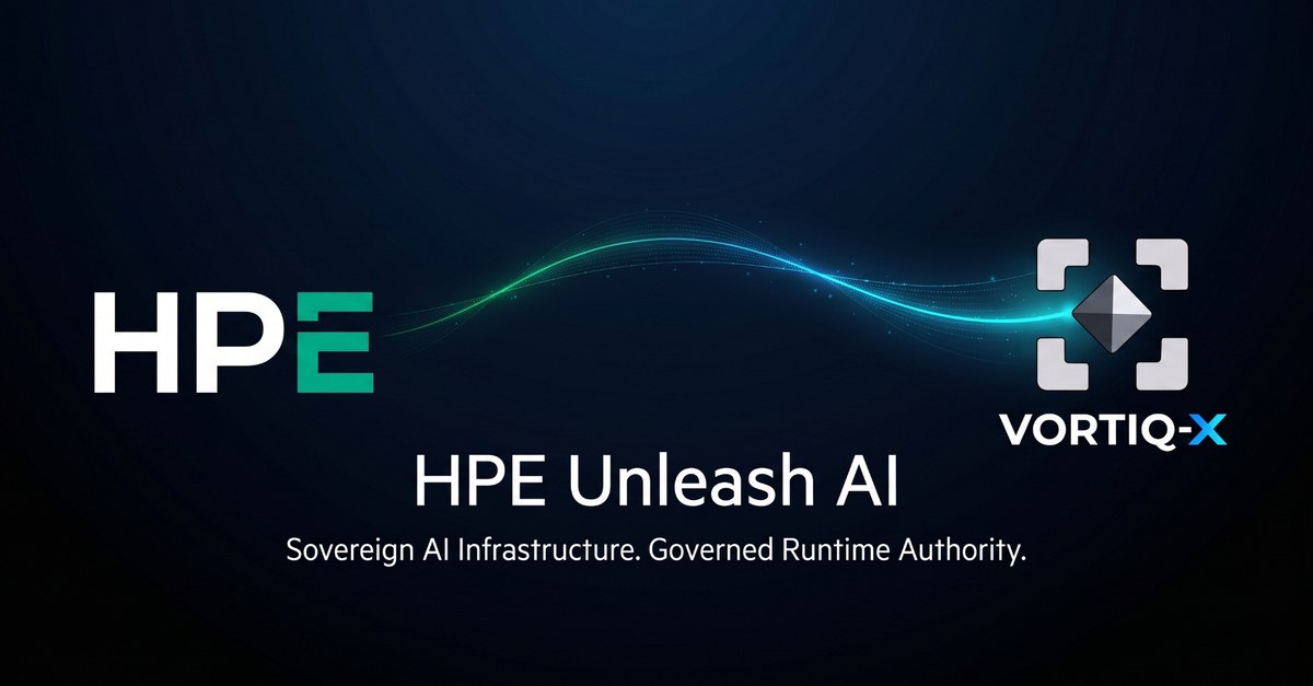 VORTIQX joins HPE Unleash AI Partner Program